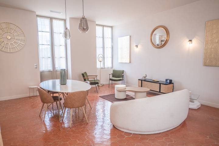 Gîte pour 4 personnes, avec balcon ainsi que piscine et sauna, animaux acceptés à Pézenas - 4