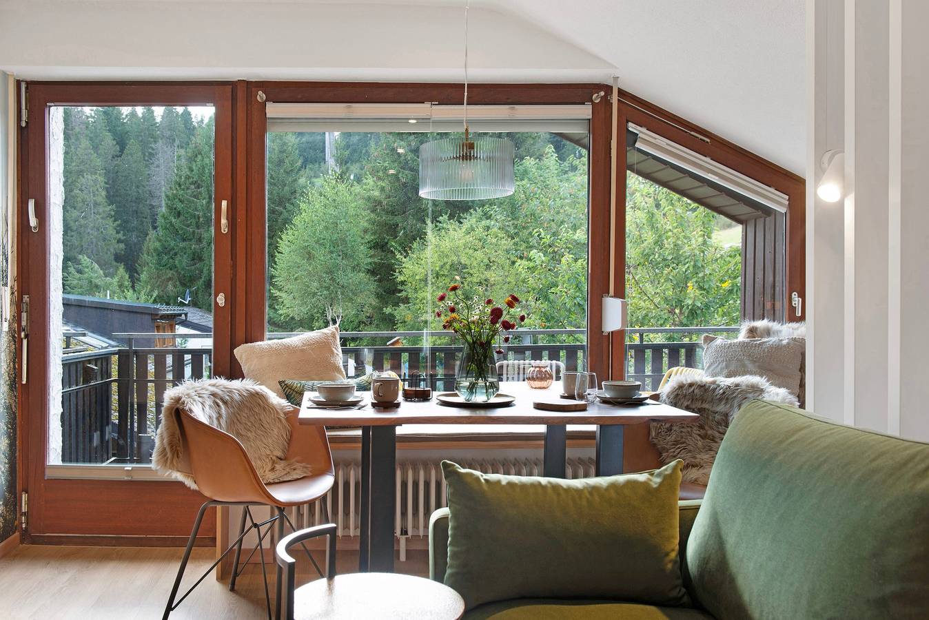 Hel studio-lejlighed, Studio Apartment 'Schönwald-Nest' with Forest View, Pool, Balcony & Wi-Fi in Schönwald im Schwarzwald, Syd-Sorteskoven