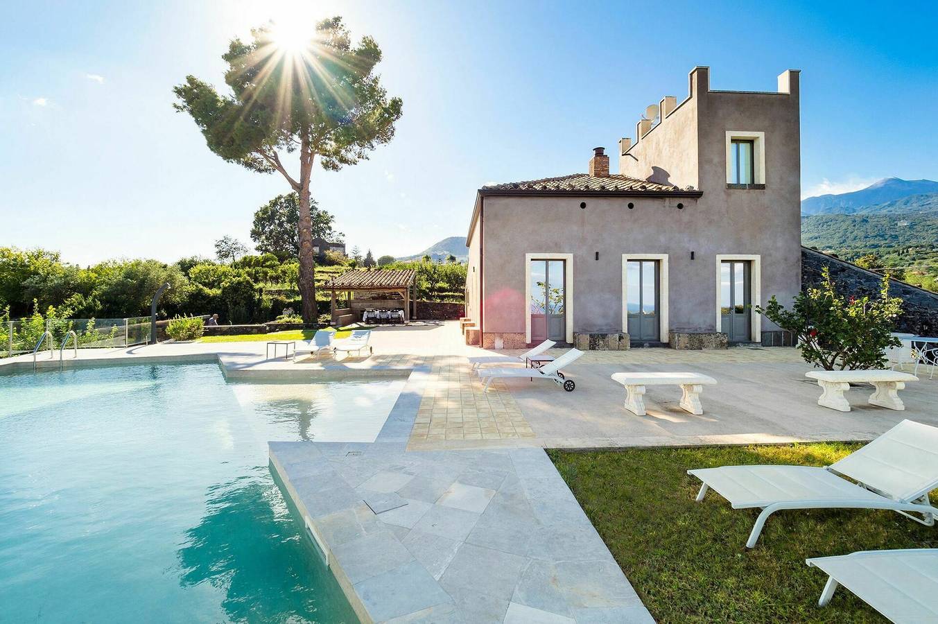 Villa Torre Etnea in Zafferana Etnea, Etna