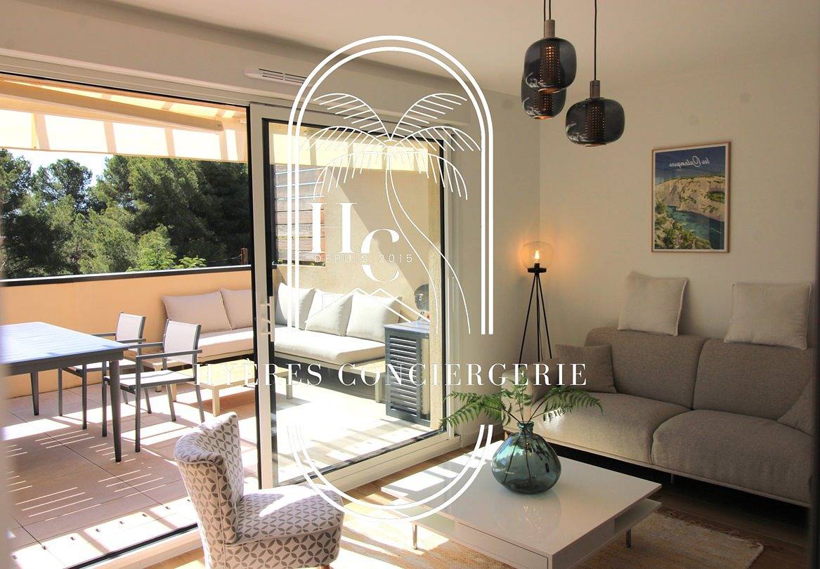 Ganze Ferienwohnung, Ferienwohnung für 4 Personen mit Terrasse in Hyeres, Parc national Port-Cros