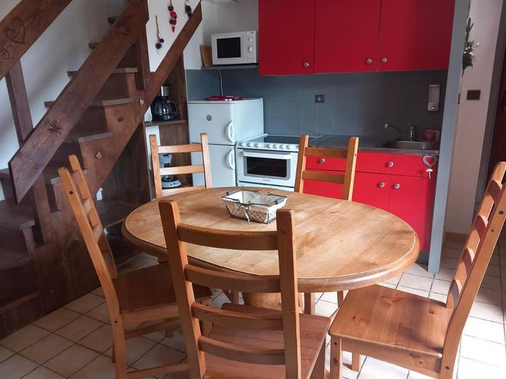 Chalet pour 5 personnes, avec vue et jardin dans Valmorel