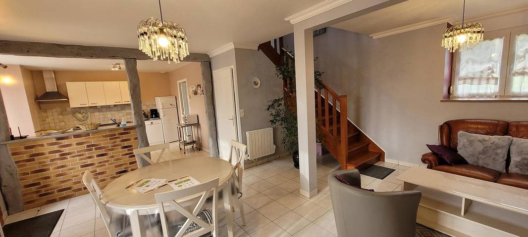 Gîte pour 4 personnes, avec terrasse à Plouguenast - 2