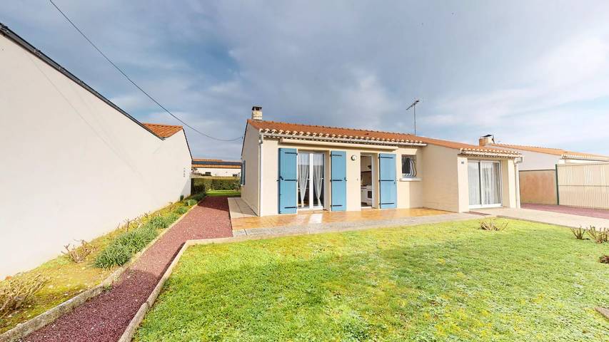 Villa pour 6 personnes, avec jardin à Saint-Hilaire-de-Riez