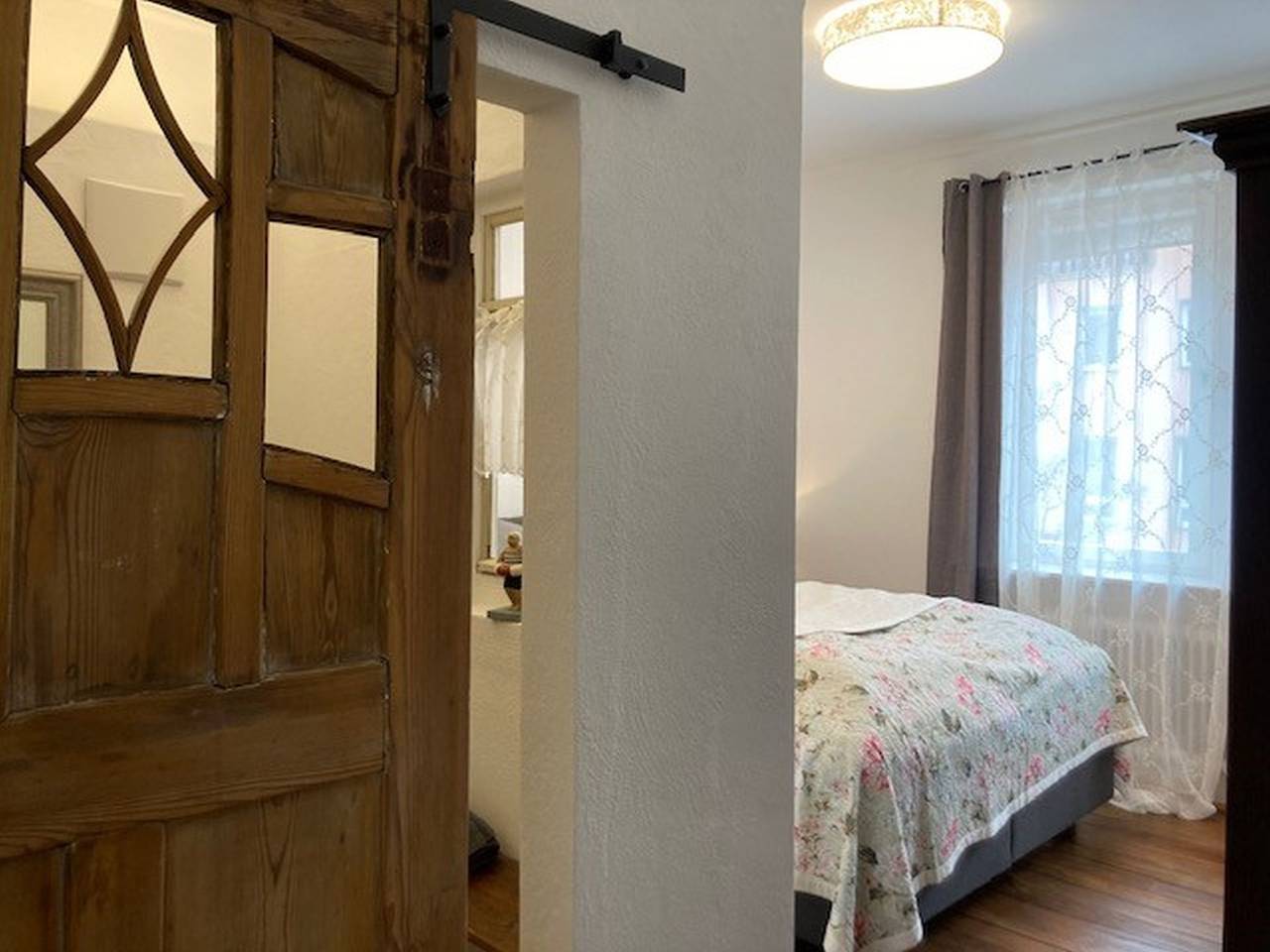 Ganze Wohnung, Ferienwohnung 'Luise' mit Gemeinschaftsterrasse und Wlan in Münsingen, Neckar-Alb