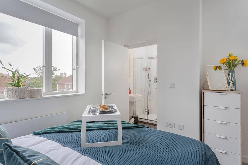 Apartamento entero, 2 Bedroom, 2 Bathroom-Lujoso-Apartamento-Baño en la habitacion in Stevenage, Hertfordshire