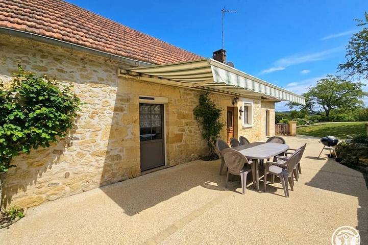 Gîte pour 6 personnes, avec jardin
