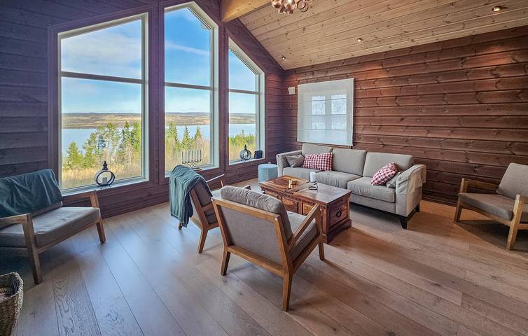 Maison de vacances pour 12 personnes avec vue sur le lac in Gol