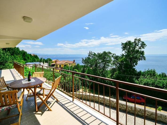 Ferienwohnung für 6 Personen, mit Balkon und Garten in Opatija Riviera - 3