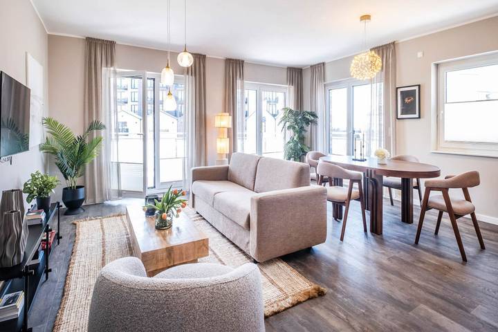 Ferienwohnung für 5 Personen, mit Balkon in Büsum