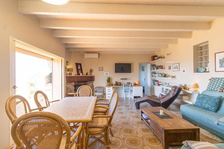 Villa "Mon Nid d'Aigle" con terraza privada y Wi-Fi in Olmeto, Distrito de Sartène
