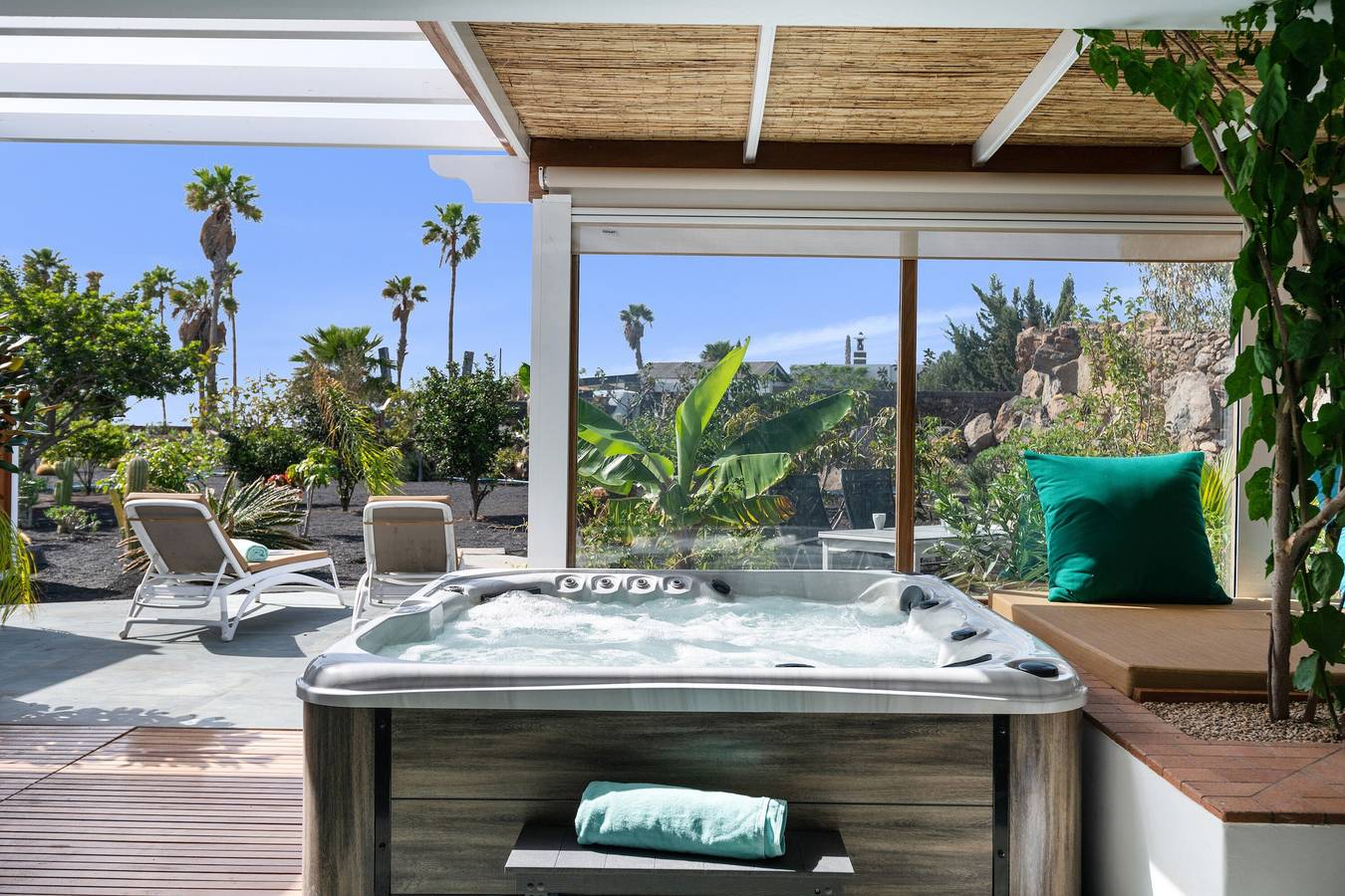 Appartamento intero, Appartamento vacanze 'El Alcaidón 2' con Wi-Fi e aria condizionata in Risco Prieto, Tias