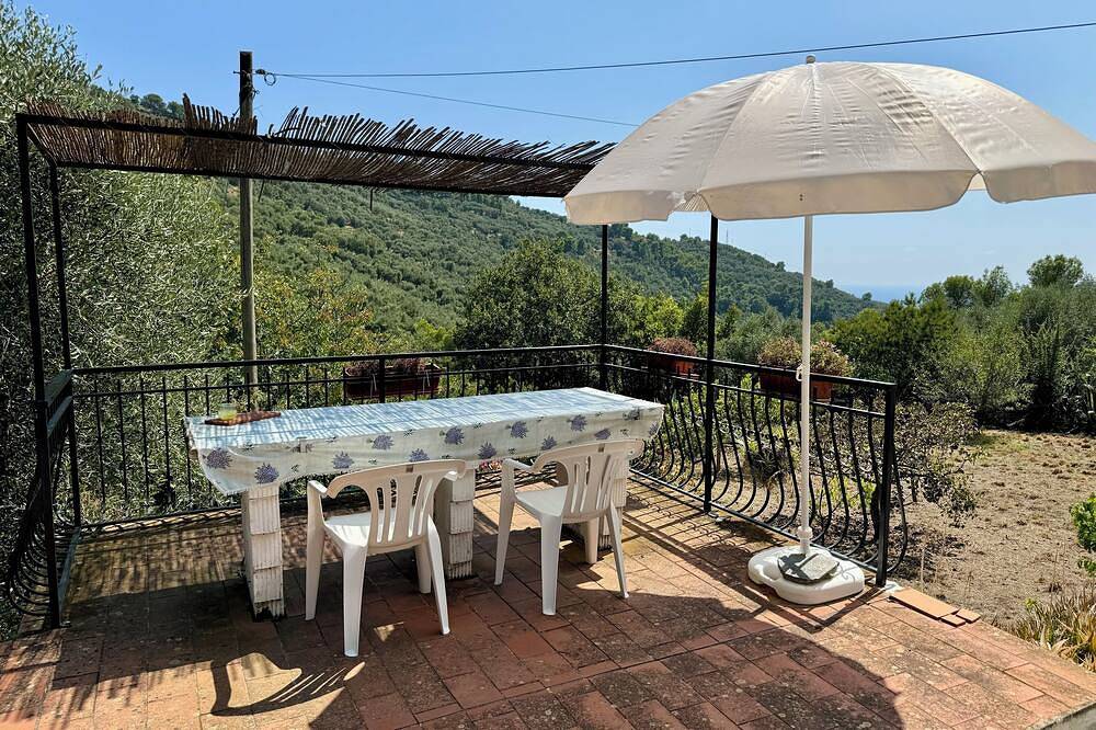 Ruhiges Urlaubsdomizil im Olivenhain in Diano San Pietro, Riviera di Ponente