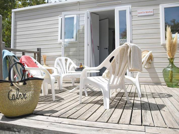 Camping International - Mobilheim 5 personen - Saleccia 32m² in Calvi, Calvi und Umgebung