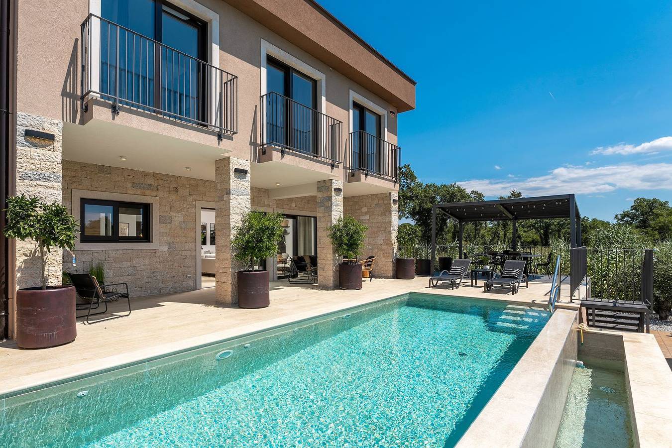 Extravagante Villa mit Sauna, Privatpool, Billard, Bbq in Poreč, Grad Poreč