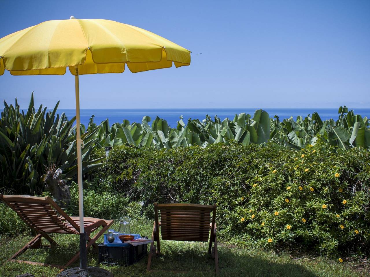 Ganze Ferienwohnung, Finca La Cruz in Tazacorte, La Palma Süd