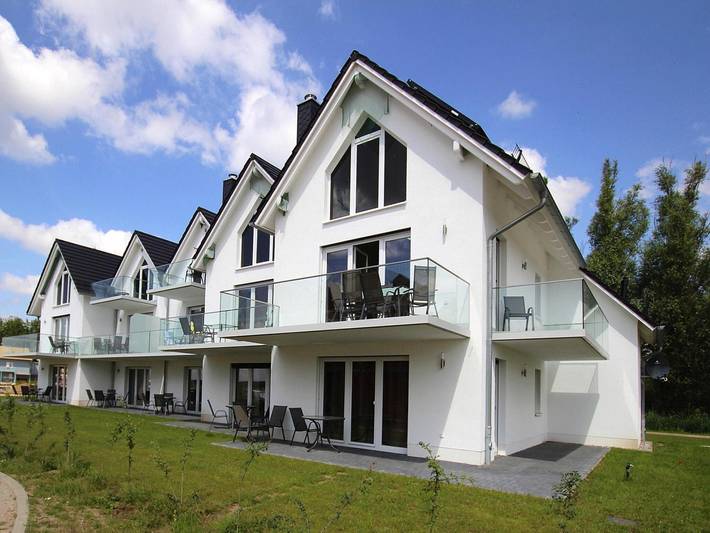 Ferienwohnung für 4 Personen, mit Terrasse und Garten sowie Seeblick in Plau am See
