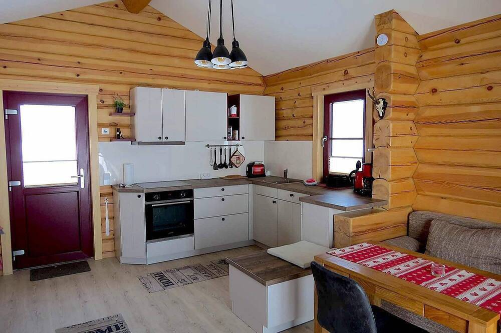 Ganze Wohnung, Ferienhaus Jägerhäusel, 38qm, 1 Schlafzimmer, max. 3 Personen in Quitzdorf am See, Oberlausitz-Niederschlesien