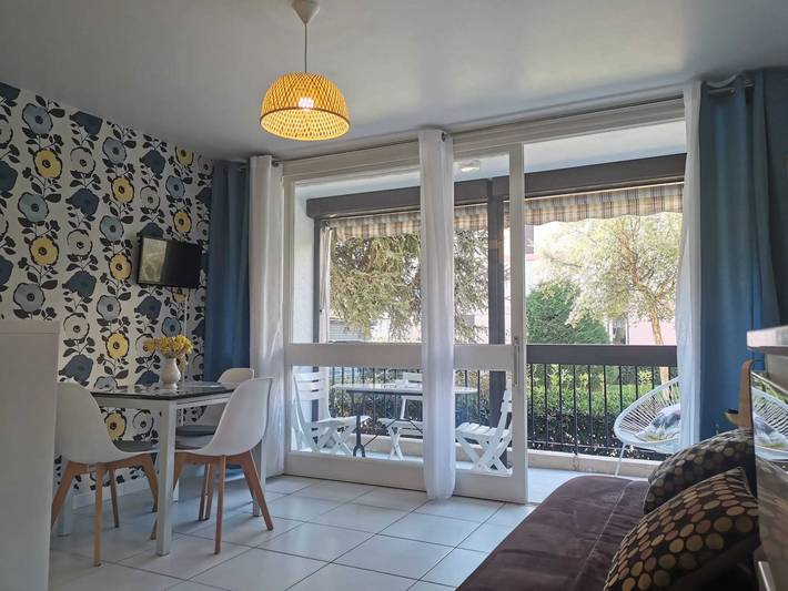 Gîte pour 2 personnes, avec balcon dans Saint-Cyprien-Plage