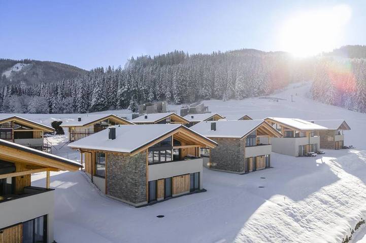 Chalet für 10 Personen, mit Pool und Garten sowie Balkon in St. Lambrecht