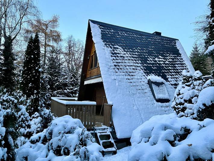 Ferienhaus für 3 Personen, mit Balkon und Garten in Thüringen