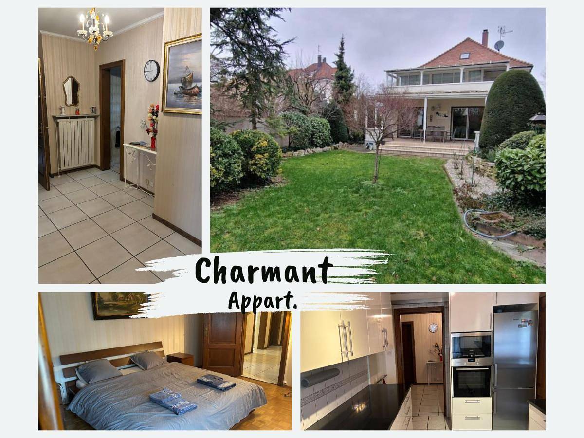 Appartement entier, Steps from Basel and Train Spacious 120 m2 Apartment in Saint Louis with Terrace and Garden in Saint-Louis, Région de Mulhouse