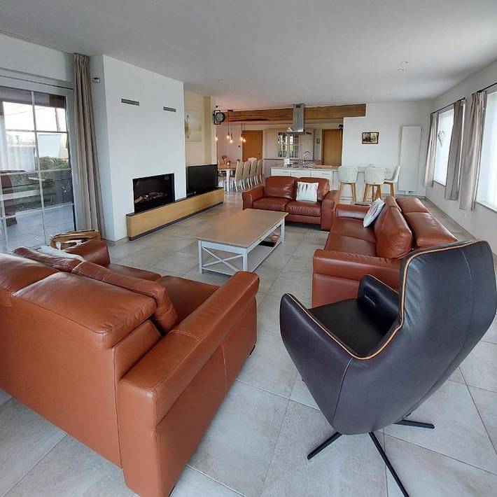 Location de vacances pour 11 personnes, avec jardin et vue à Furnes - 3