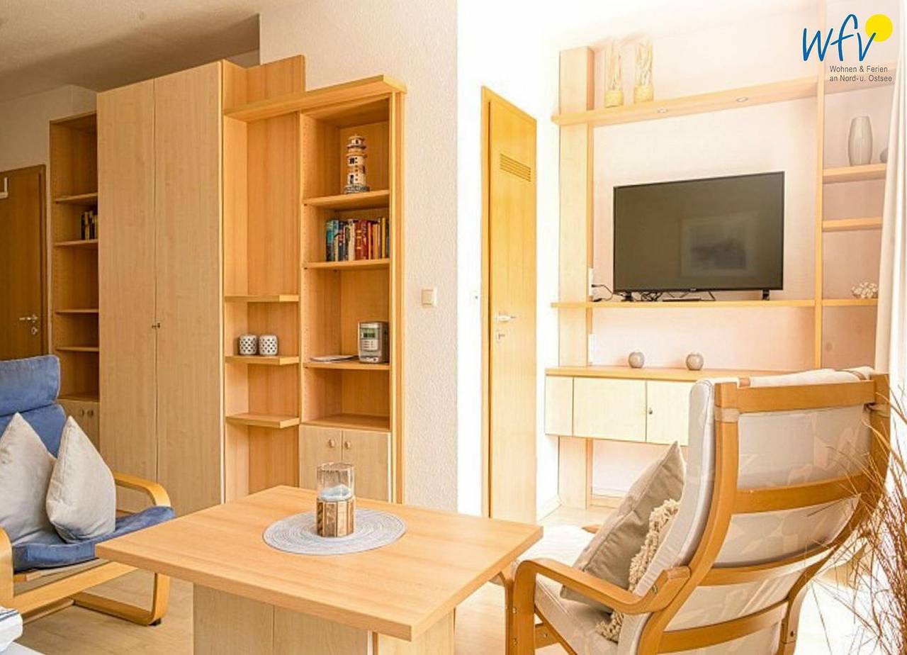 Ganze Wohnung, Ferienwohnung auf Wangerooge mit Garten, Balkon und überdachter Terrasse in Wangerooge