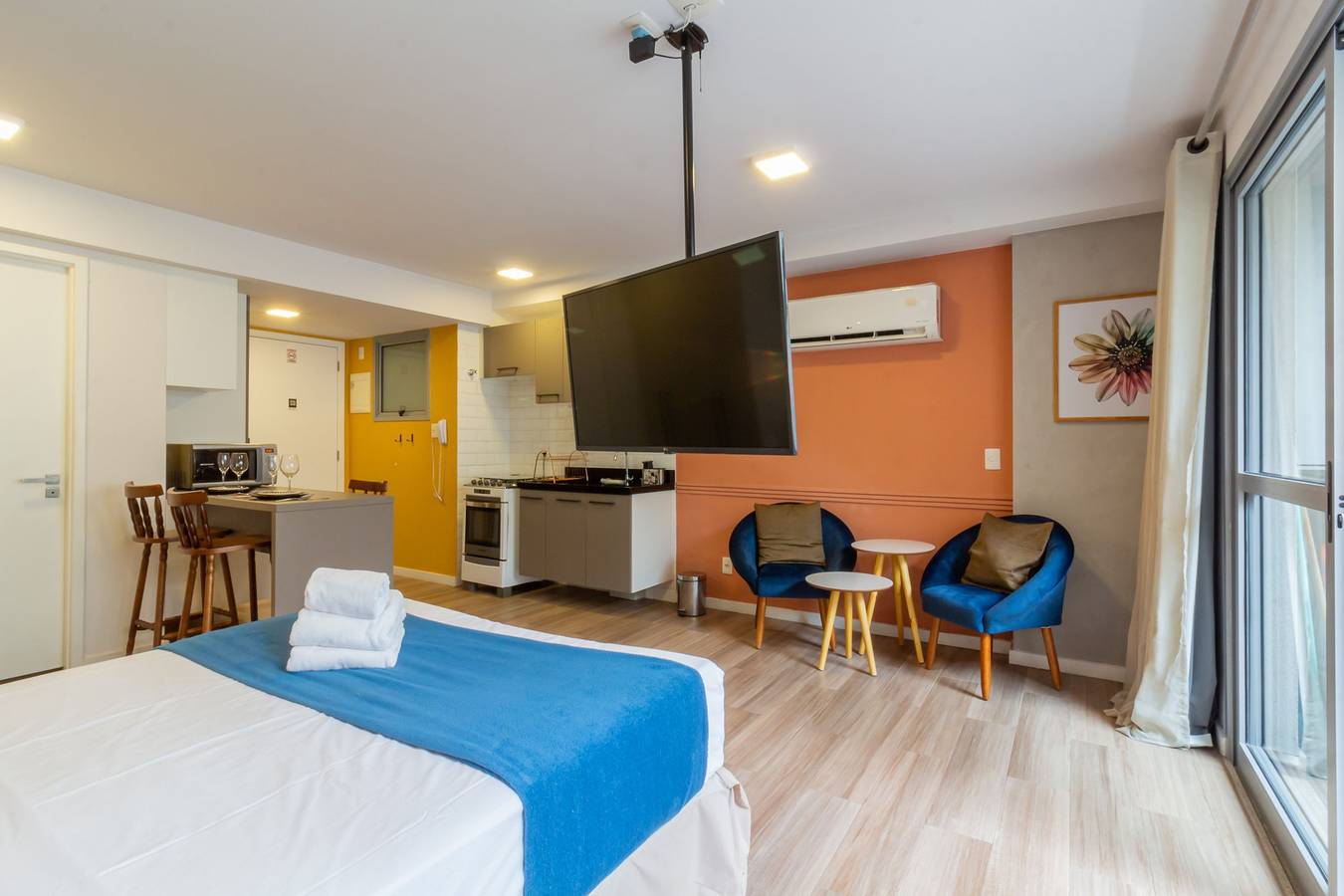 Entire apartment, 4 minutes from Arcos da Lapa | M404B in Lapa (RJ), Rio de Janeiro