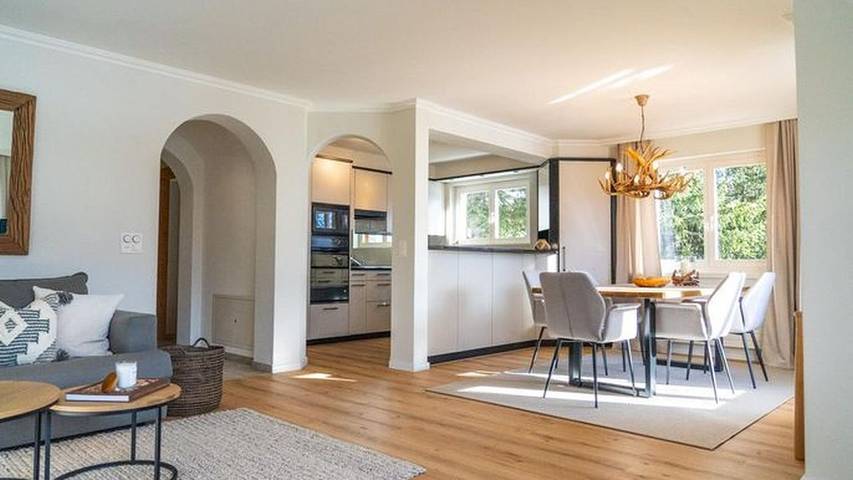 Vakantiewoning voor 4 personen, met balkon en sauna in Arosa