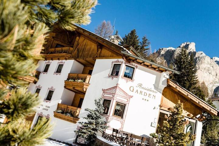 B&b per 2 persone, con Balcone e Terrazza nonché Giardino e Sauna a Selva di Val Gardena