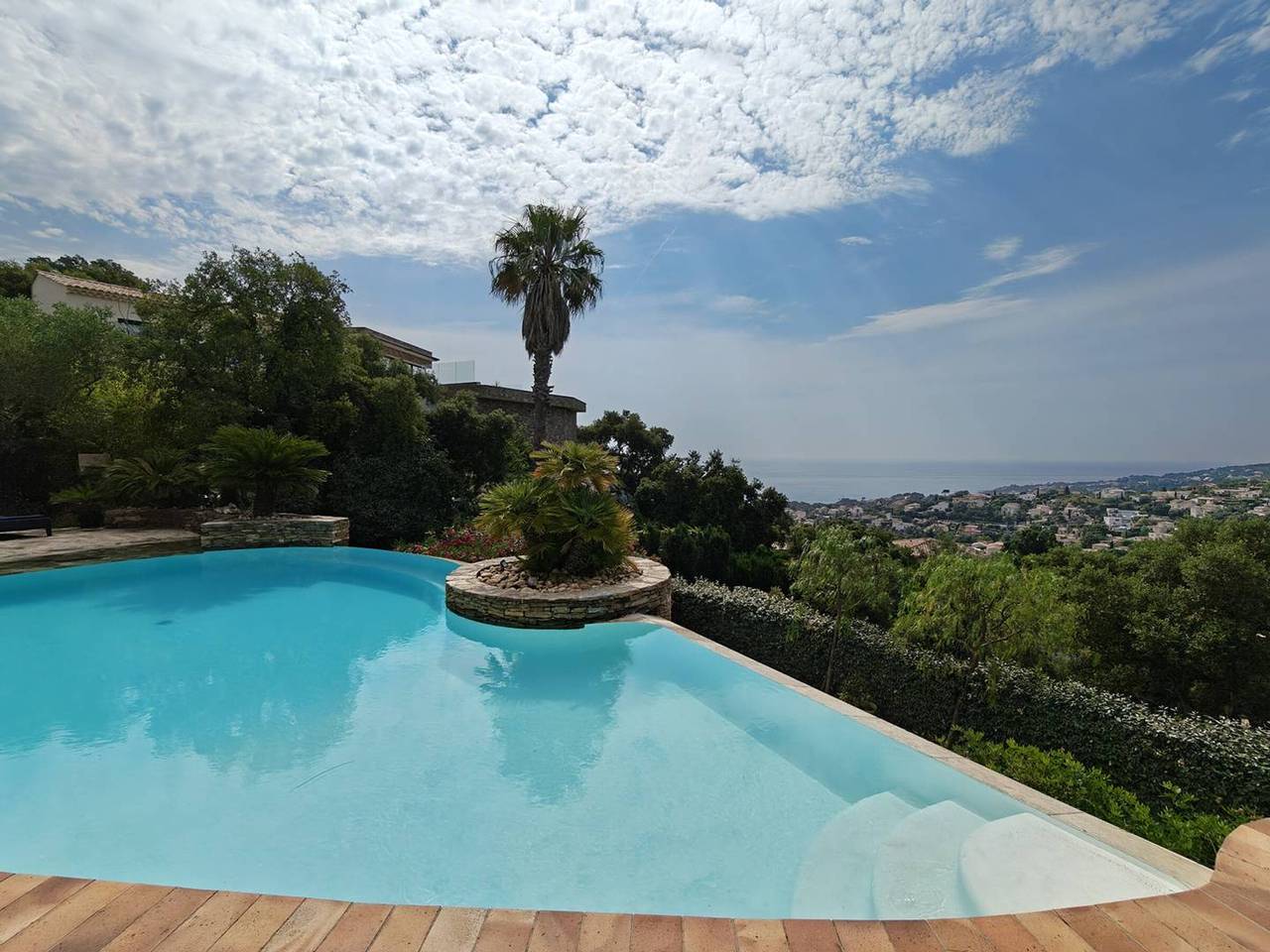 Villa avec  piscine et clim - 7 pers., vue mer in Saint-Aygulf, Roquebrune-sur-Argens