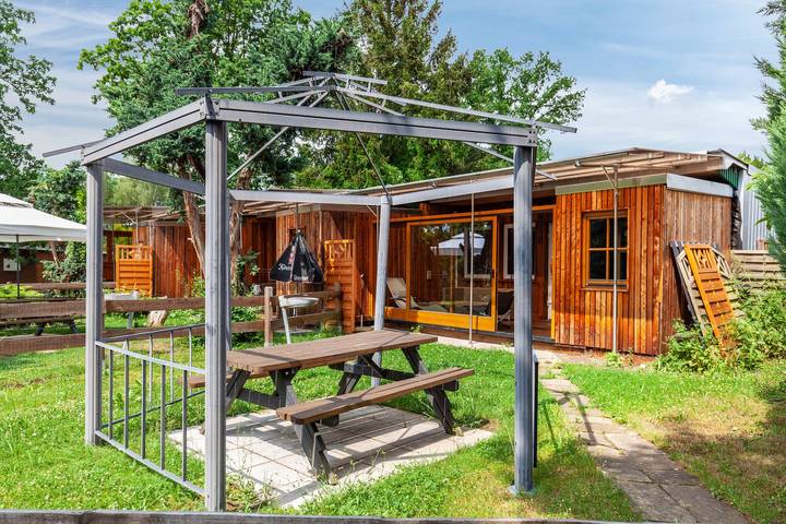 Ferienhaus für 4 Personen, mit Garten und Sauna sowie Seeblick in Zeulenroda-Triebes