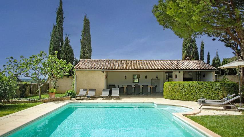 Maison de vacances pour 6 personnes, avec jardin ainsi que piscine et terrasse à Beaumes-de-Venise
