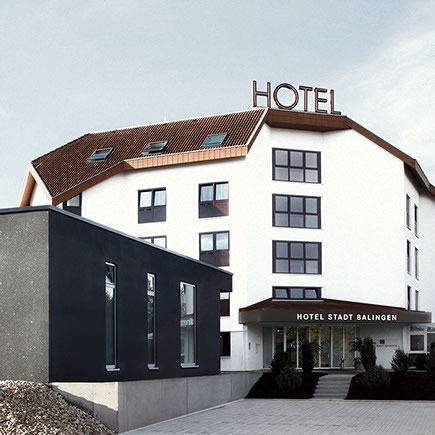 Hotel, mit Terrasse und Garten in Balingen