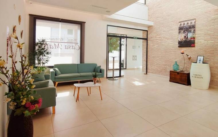 Gîte pour 2 personnes, avec vue et jardin, animaux acceptés à Cariñena