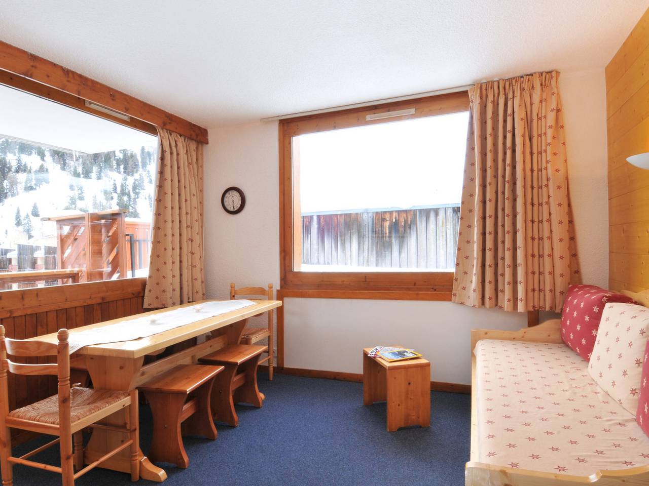 Ganze Wohnung, Komfortable 2-Zi-Whg für 5 Pers - Pool im Herzen von Plagne Bellecôte in La Plagne, La Plagne-Tarentaise