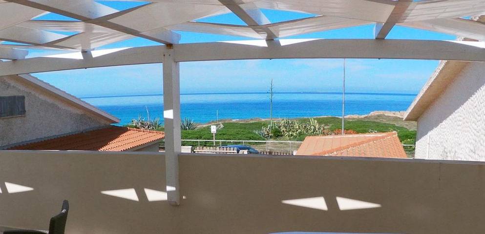 Ferienwohnung für 4 Personen, mit Garten und Ausblick