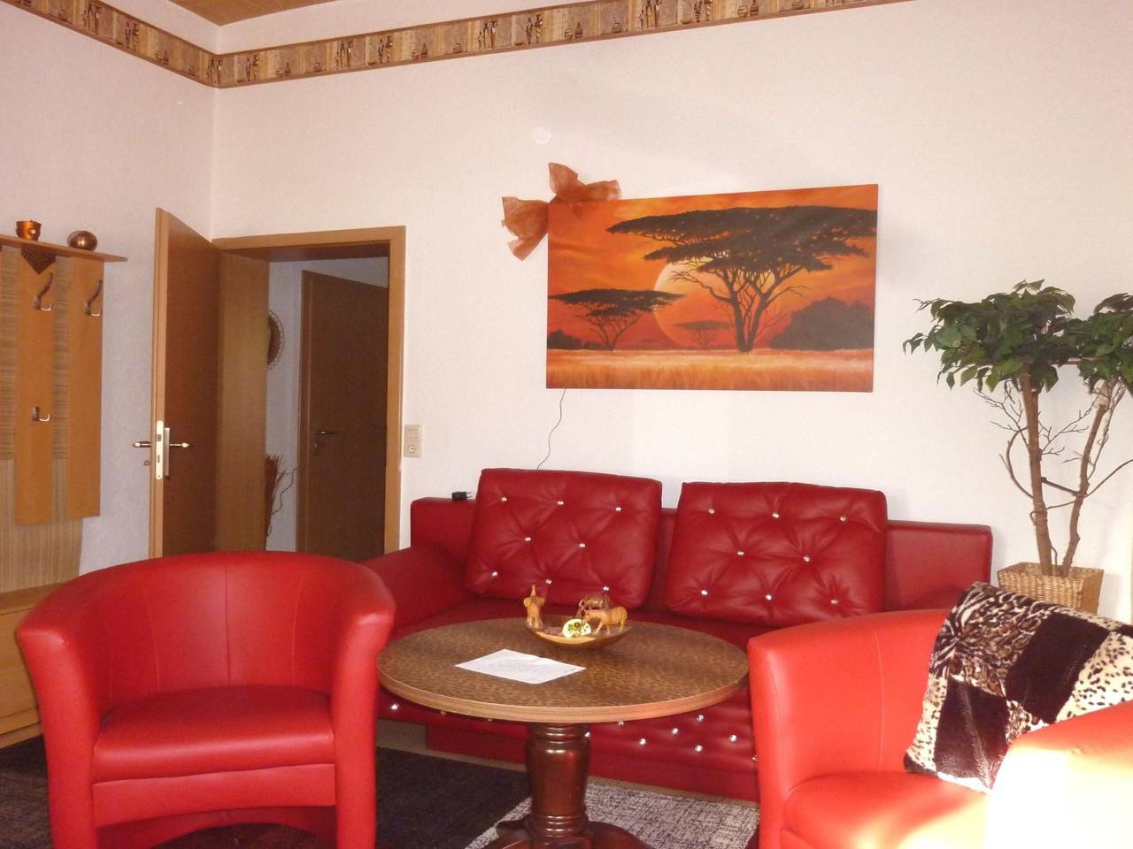 Ganze Wohnung, Blick in die Natur in Ilmenau, Thüringer Kernland