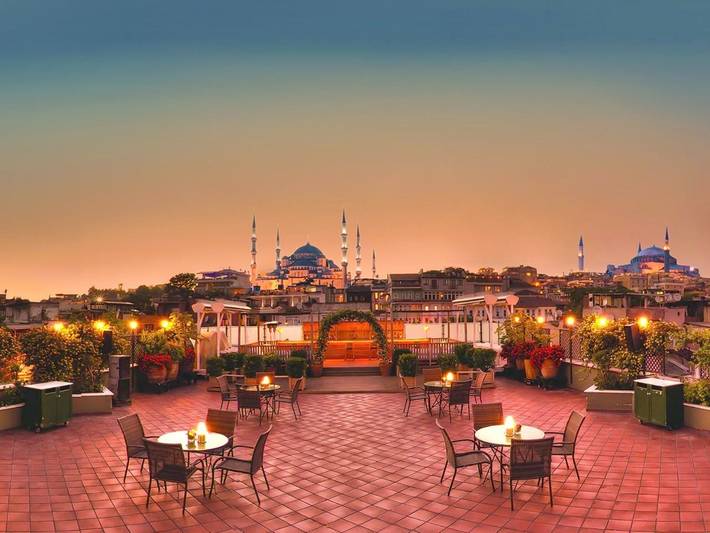 Hotel voor 2 personen, met terras in Istanbul