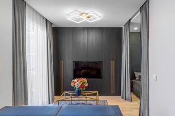 Gîte pour 2 personnes, avec vue et balcon à Vilnius