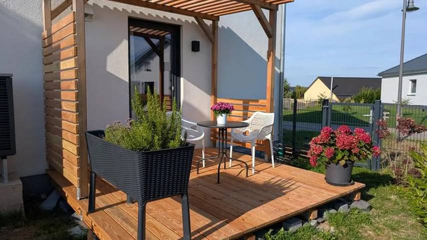 Ferienwohnung für 2 Personen, mit Garten