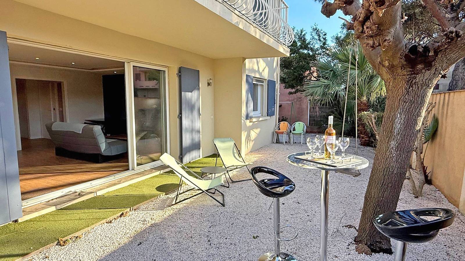 Apartamento vacacional entero, Apartment T3 - 4/6 people - Garden level - Air conditioning - Wifi - City center - Sainte Maxime in Sainte-Maxime, Region de Draguignan