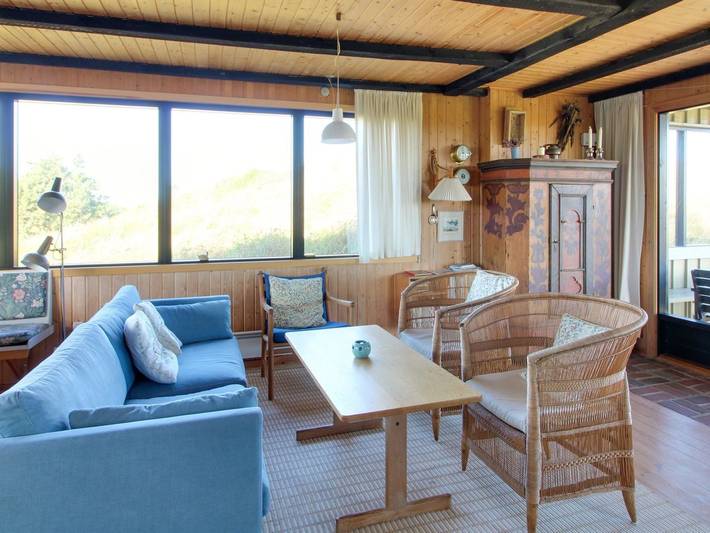 Ferienhaus mit Meerblick für 6 Personen, mit Terrasse in Vejers Strand - 2