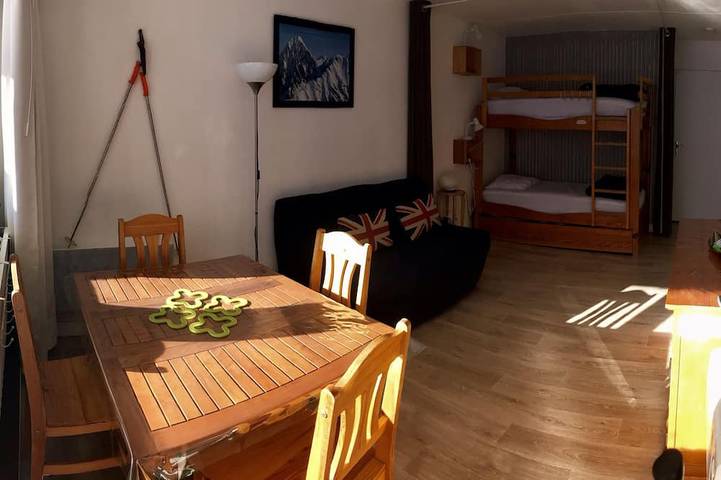 Appartement de vacances pour 4 personnes, avec balcon dans La Mongie
