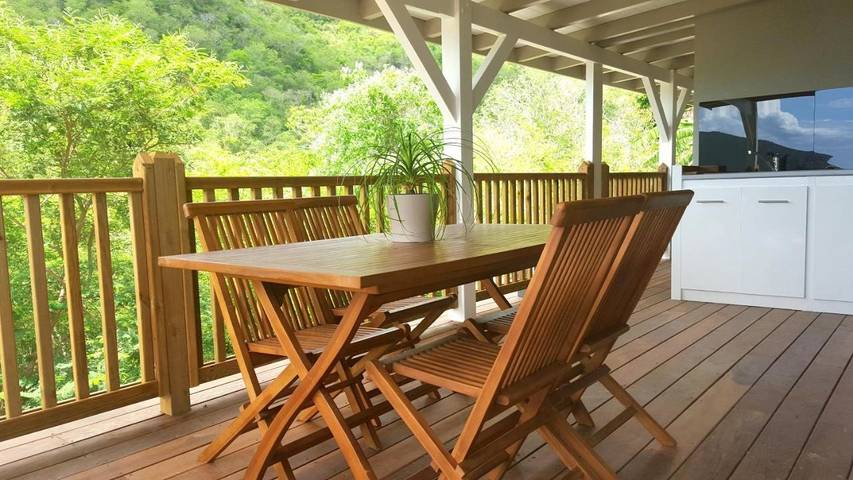 Gîte pour 2 personnes, avec jardin et vue, animaux acceptés à Les Anses-d'Arlet - 4