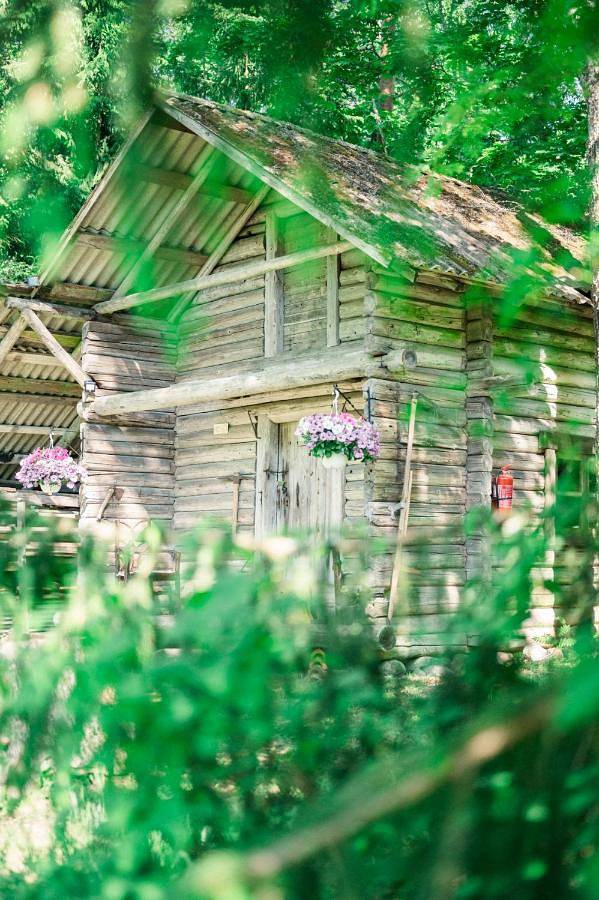 Lodge for 3 people, with Terrace and Garden as well as Sauna in Estonia