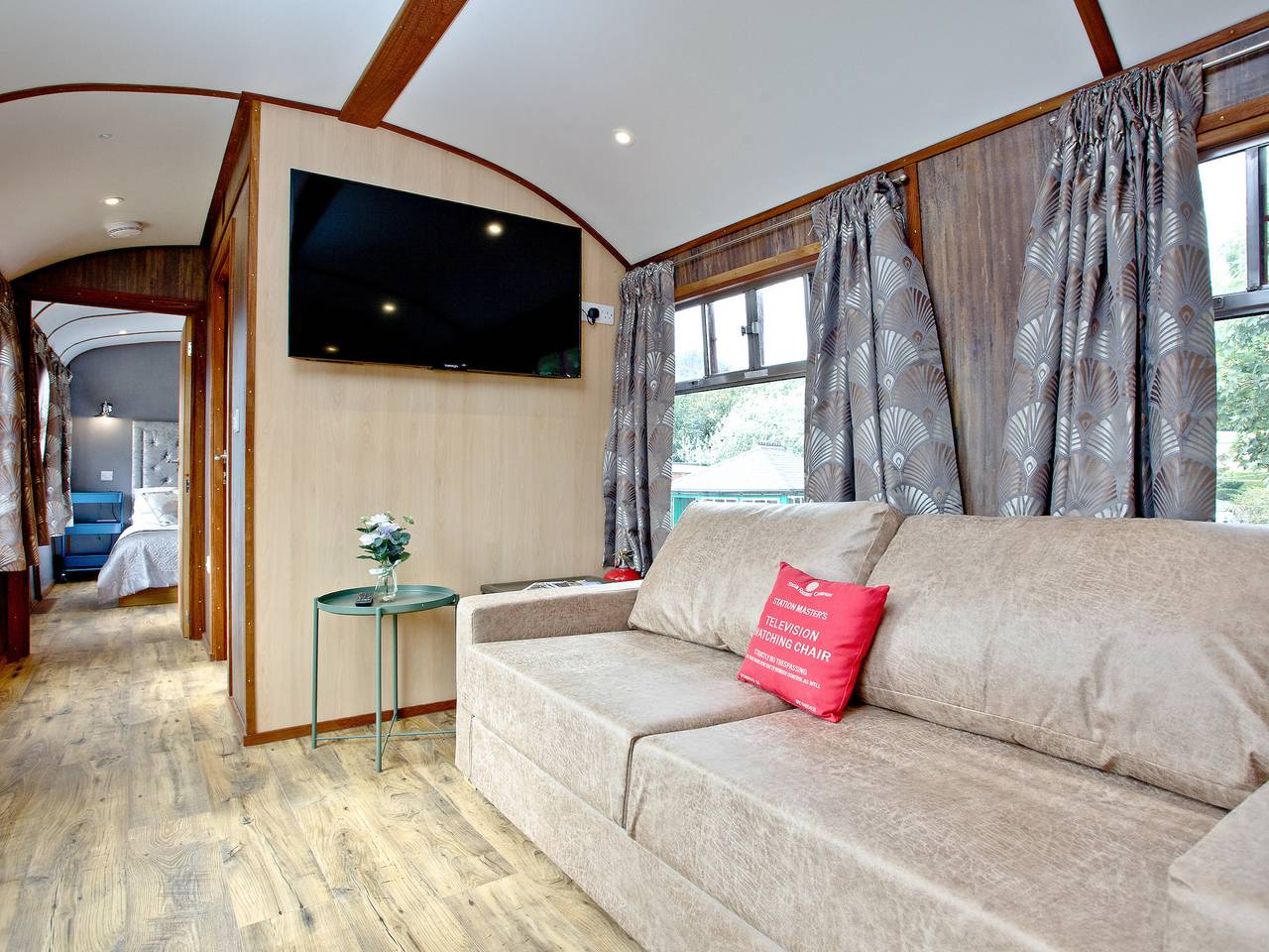 Brunel Boutique Railway Carriage 1 in Dawlish Warren, Dawlish