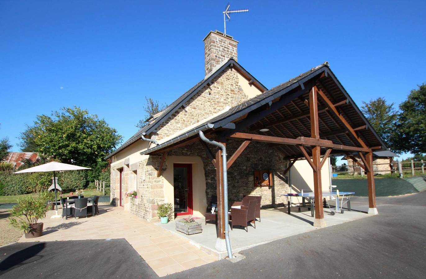 Gîte für 6 Personen mit Garten in Beslon, Saint-Lô und Umgebung