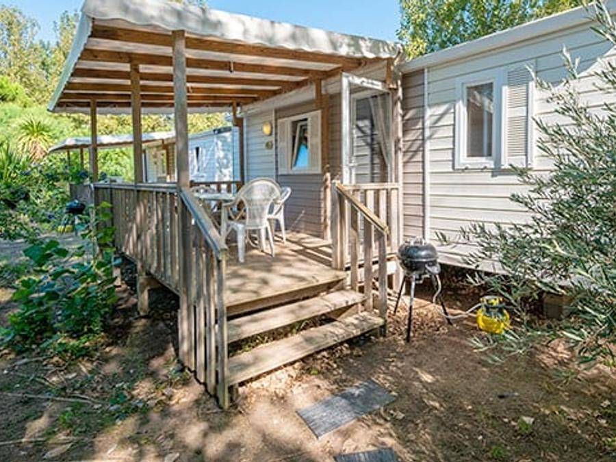 Camping Crin Blanc - Mobile home 4 persons - Mobil-home | Classic Xl | 2 Bedrooms | 4 Pers. | Raised terrace | Air-con. in Arles, Arles region