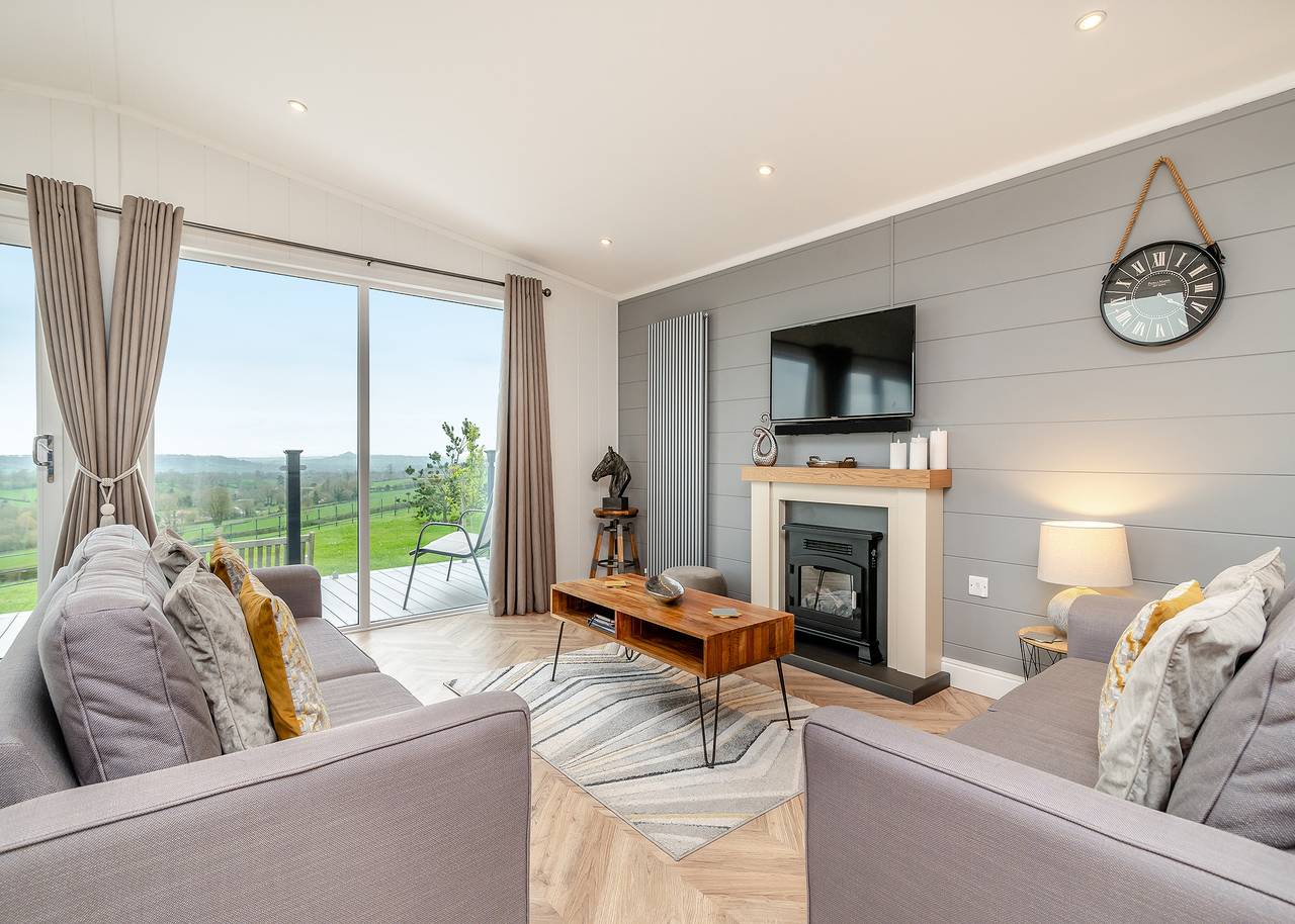 Ditcheat Hill View in Pilton, Somerset